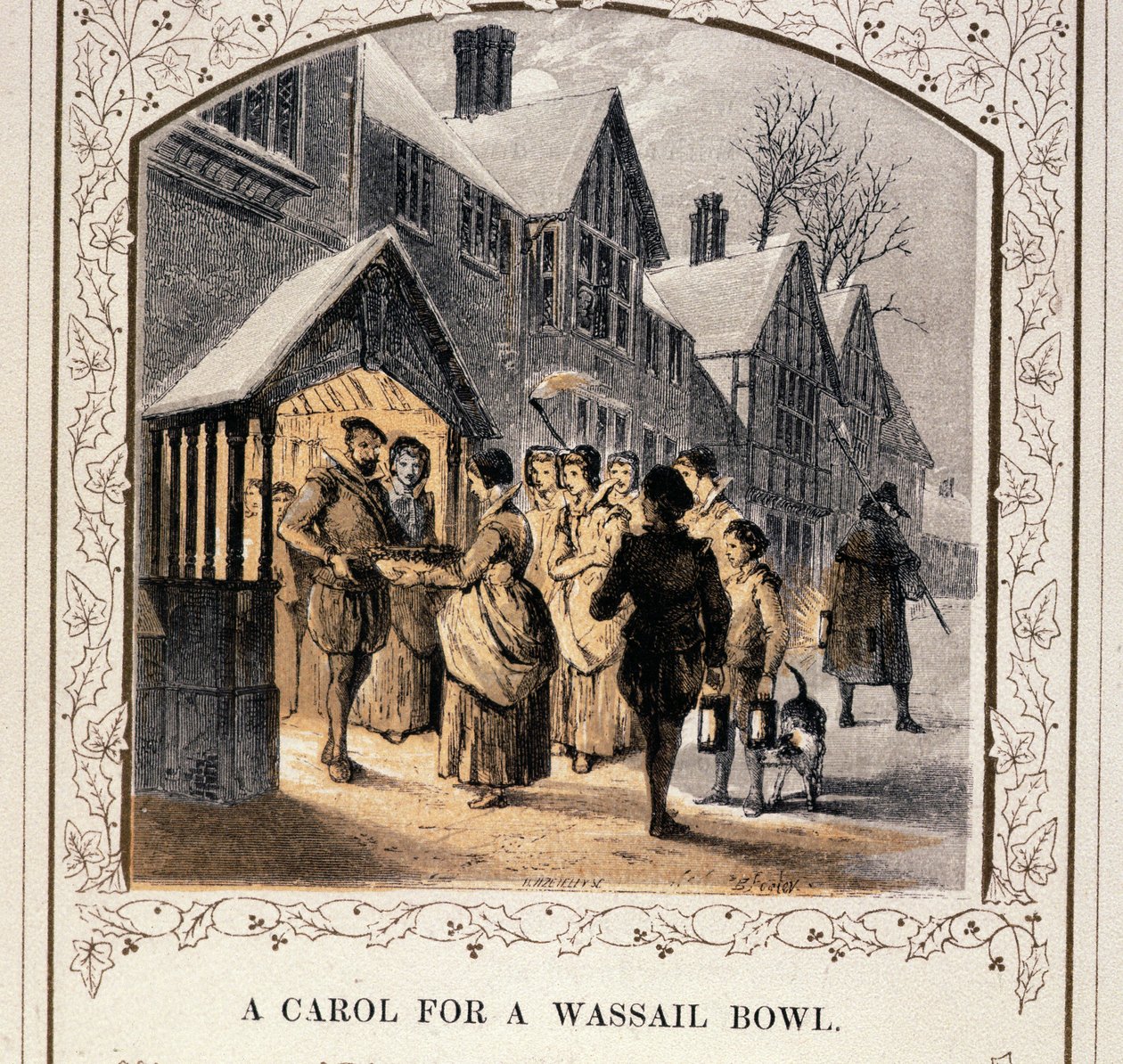 كارول لوعاء وسيلة ، 1840s بواسطة مدرسة اللغة الإنجليزية
