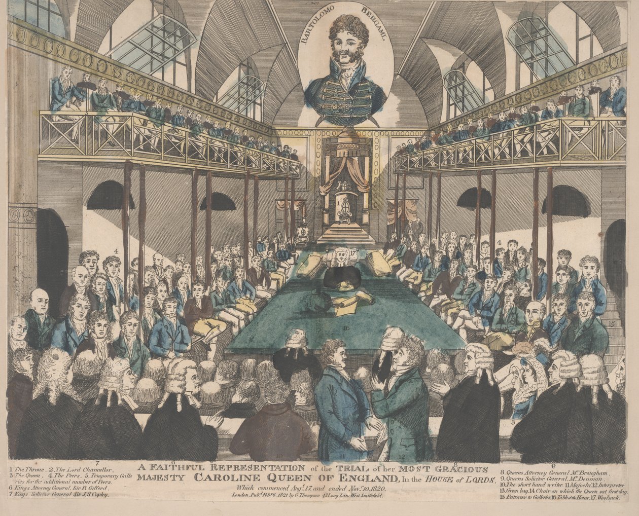 A Faithful Representation of the Trial of Caroline, Queen of England بواسطة مدرسة اللغة الإنجليزية