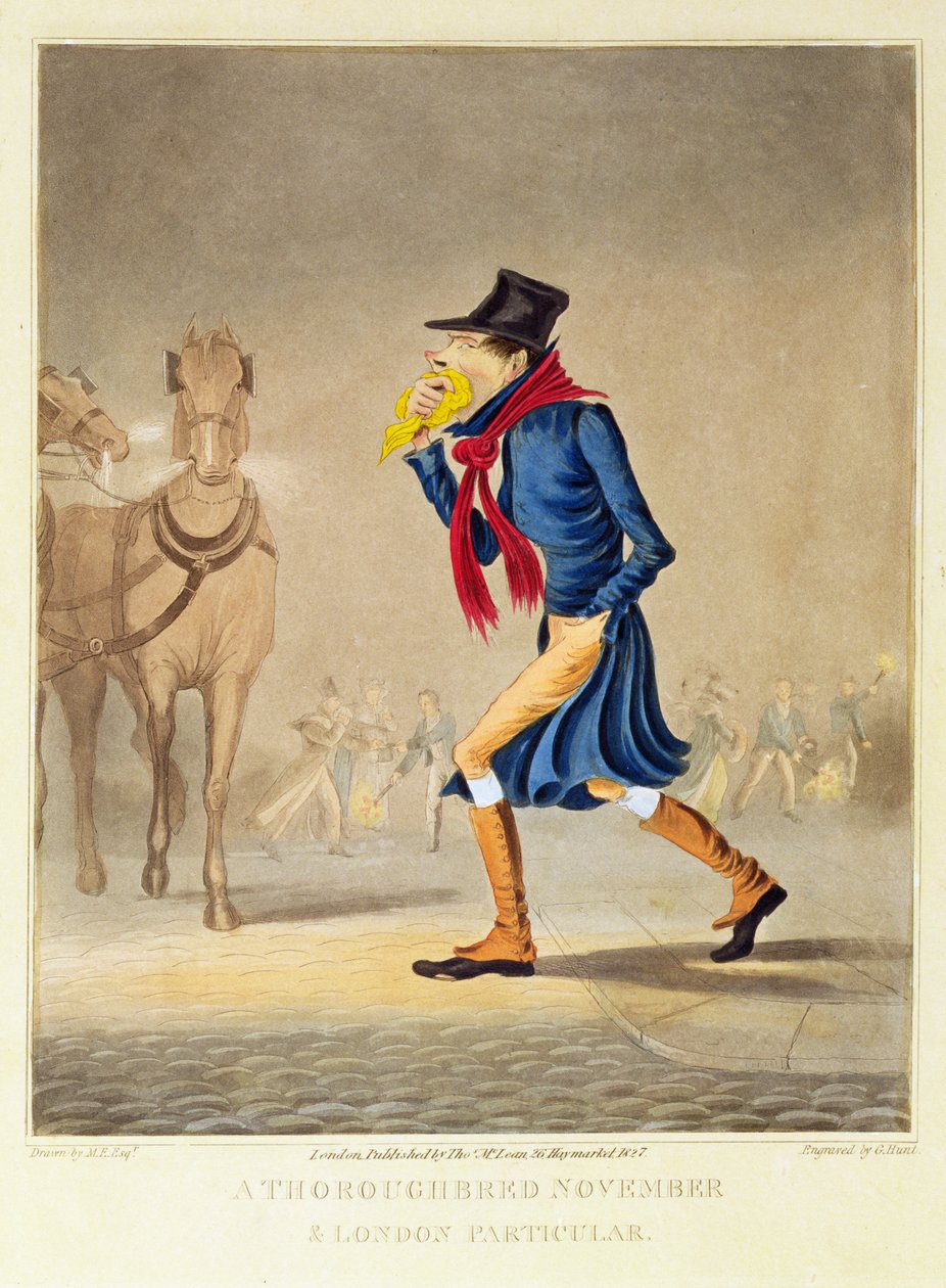 A Throroughbred نوفمبر ولندن خاصة ، حانة. بواسطة T. McLean ، 1827 بواسطة مدرسة اللغة الإنجليزية