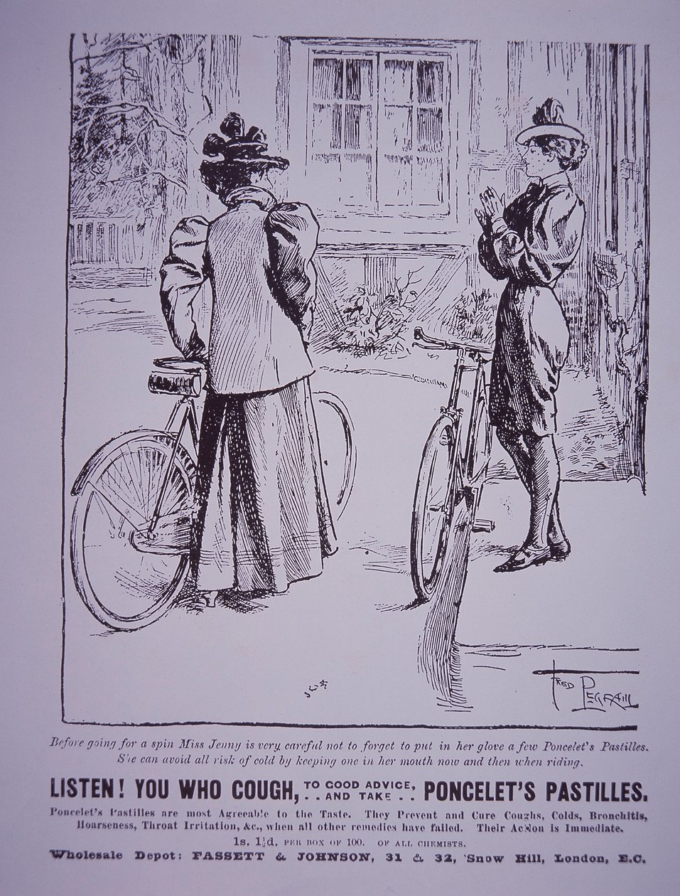 Advert for Poncelet
