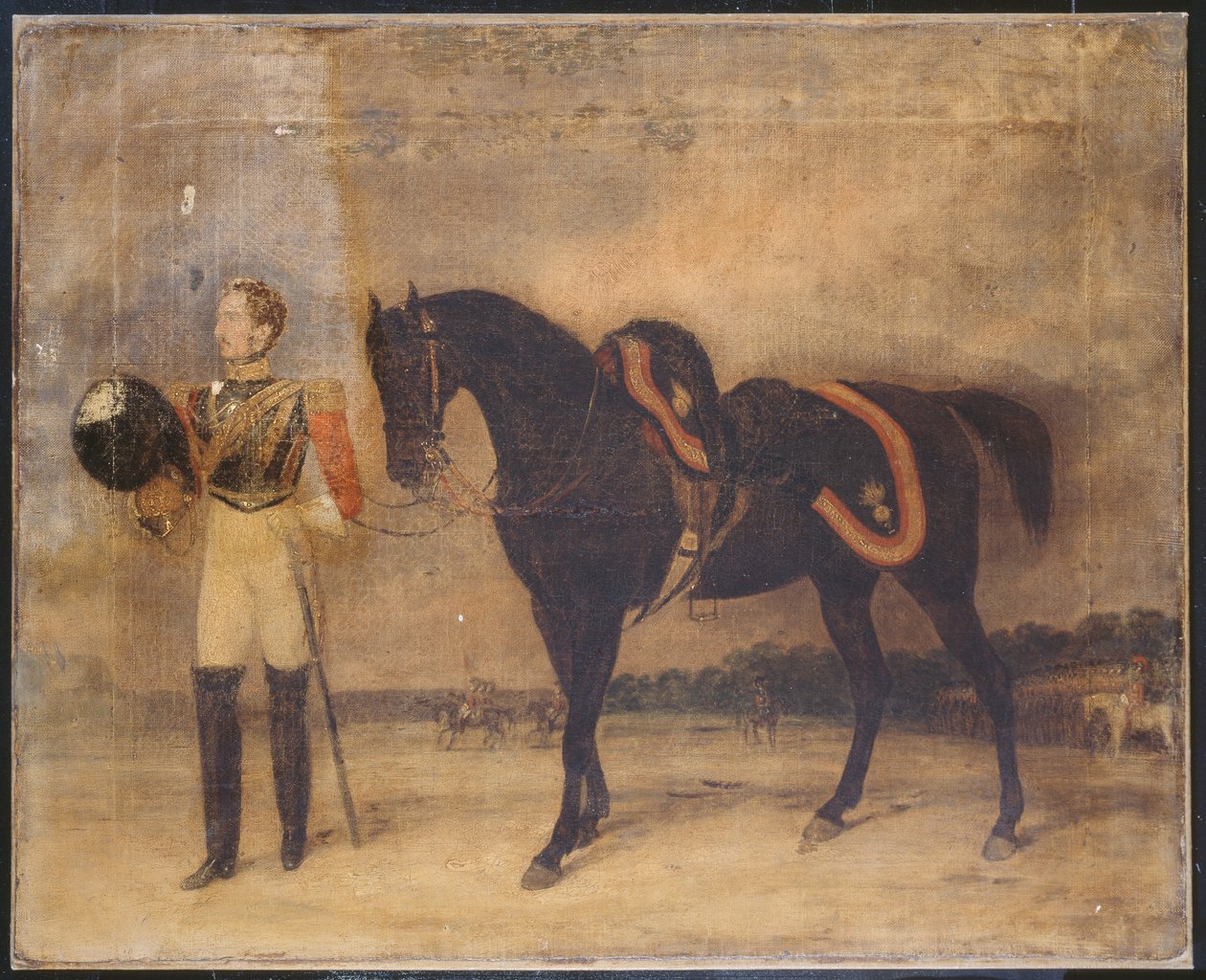 ضابط مجهول ، الفوج الثاني من حراس الحياة ، c.1832 بواسطة مدرسة اللغة الإنجليزية