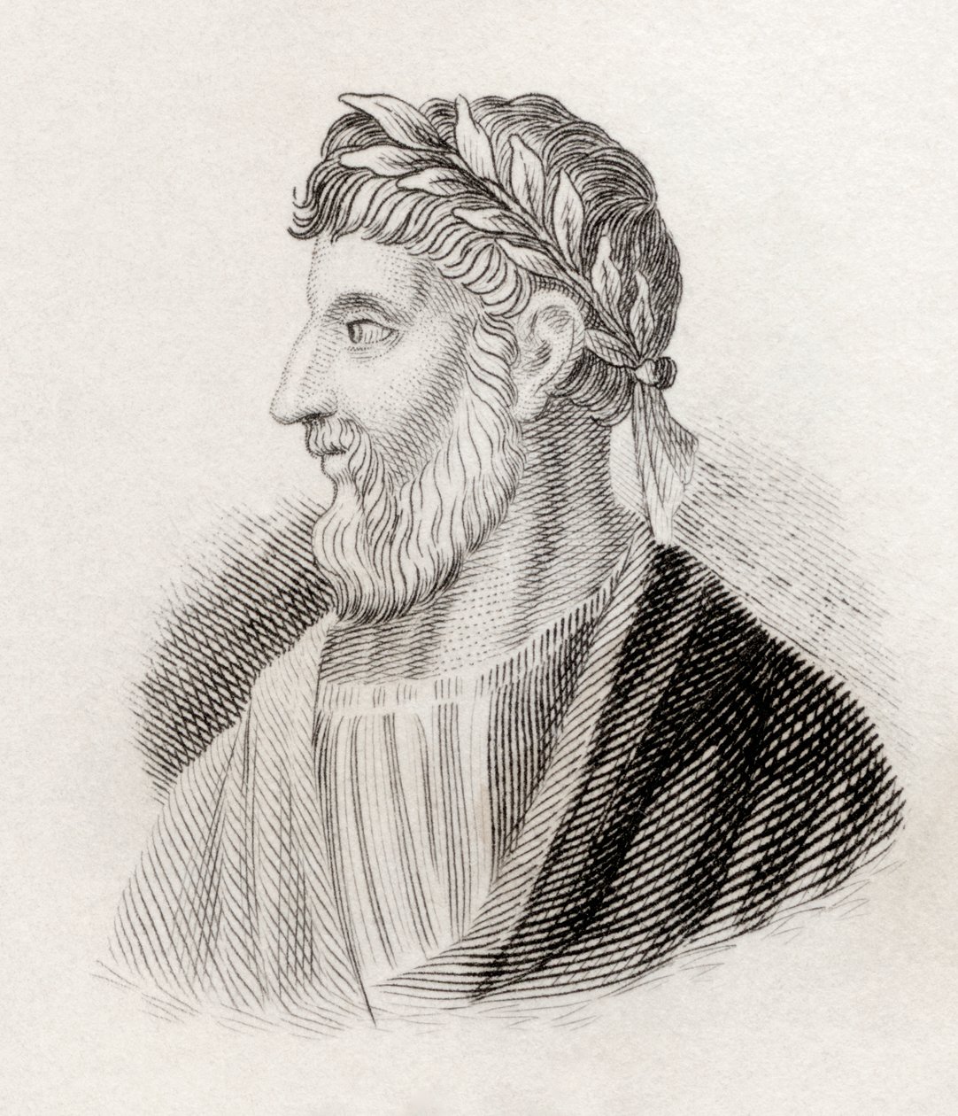 Apollonius of Tyana ، من `` Crabbes Historical Dictionary &39;&39; ، نشر في عام 1825 بواسطة مدرسة اللغة الإنجليزية