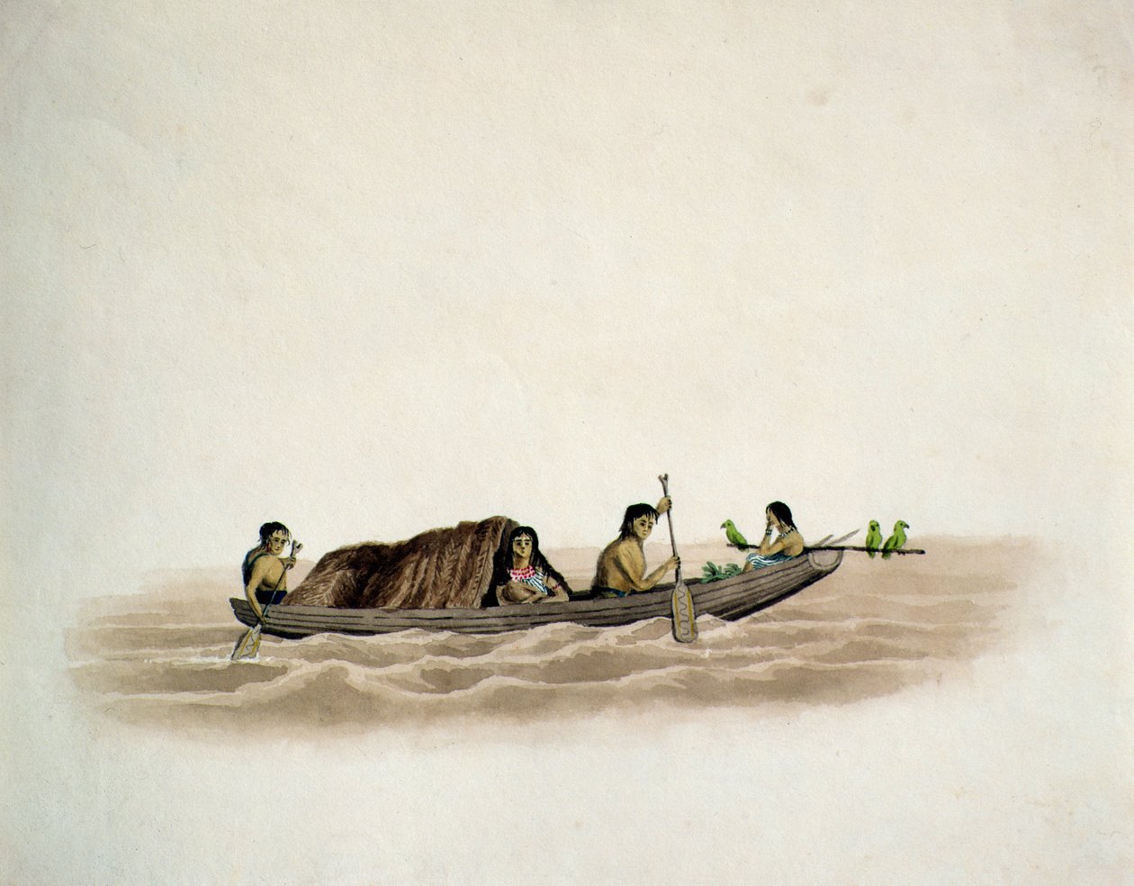 Arawaka Indian-Demerara (مرحاض على ورق) بواسطة مدرسة اللغة الإنجليزية