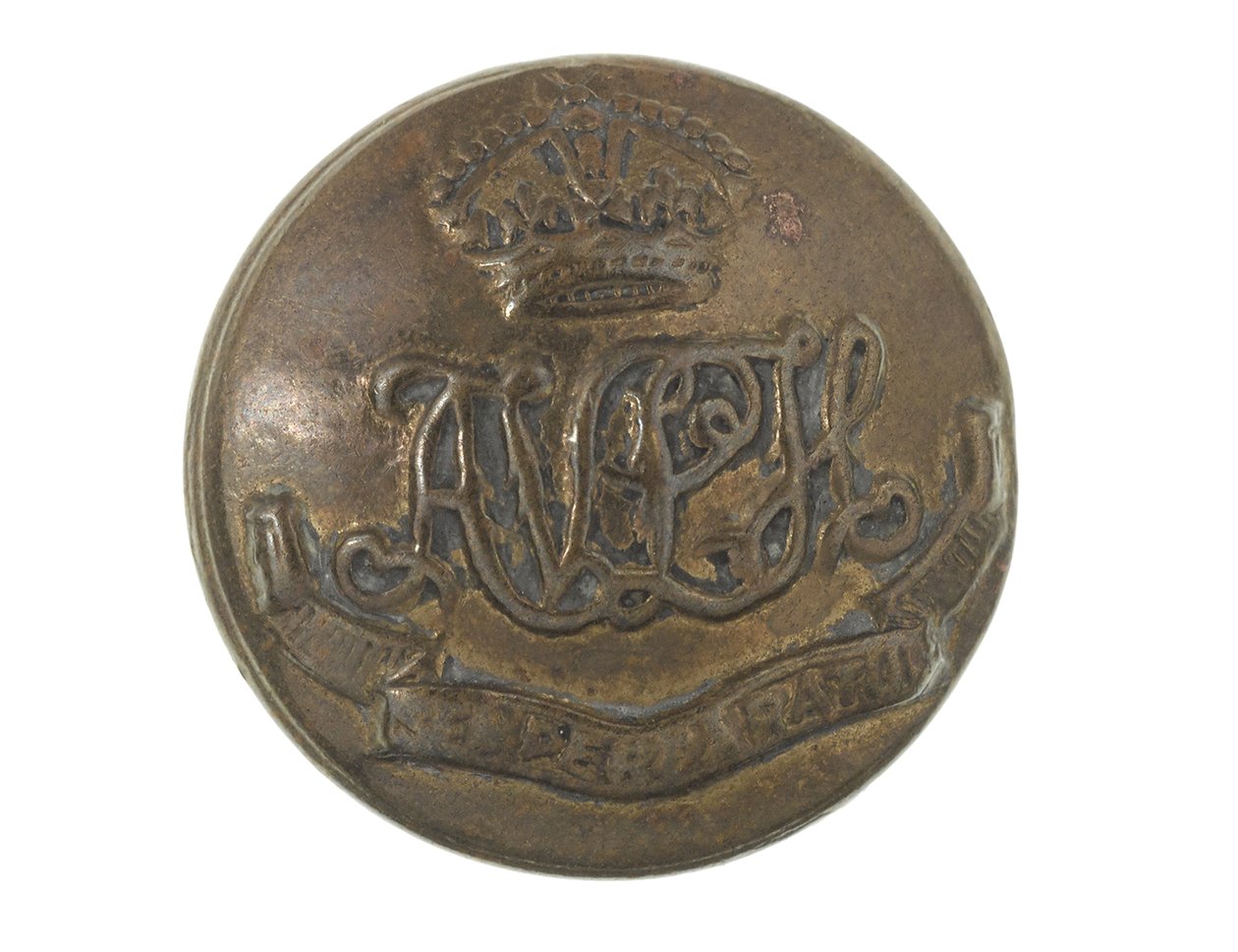 زر ، Assam Valley Light Horse. بواسطة مدرسة اللغة الإنجليزية