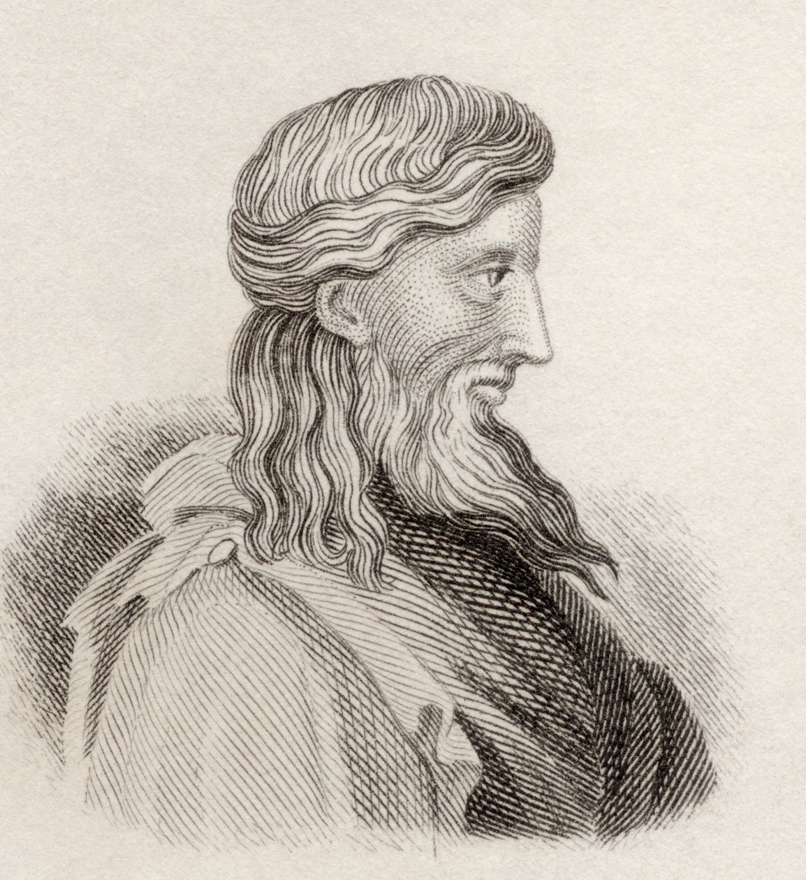 Callisthenes of Olynthus ، من `` قاموس كراب التاريخي &39;&39; ، نشر عام 1825 بواسطة مدرسة اللغة الإنجليزية