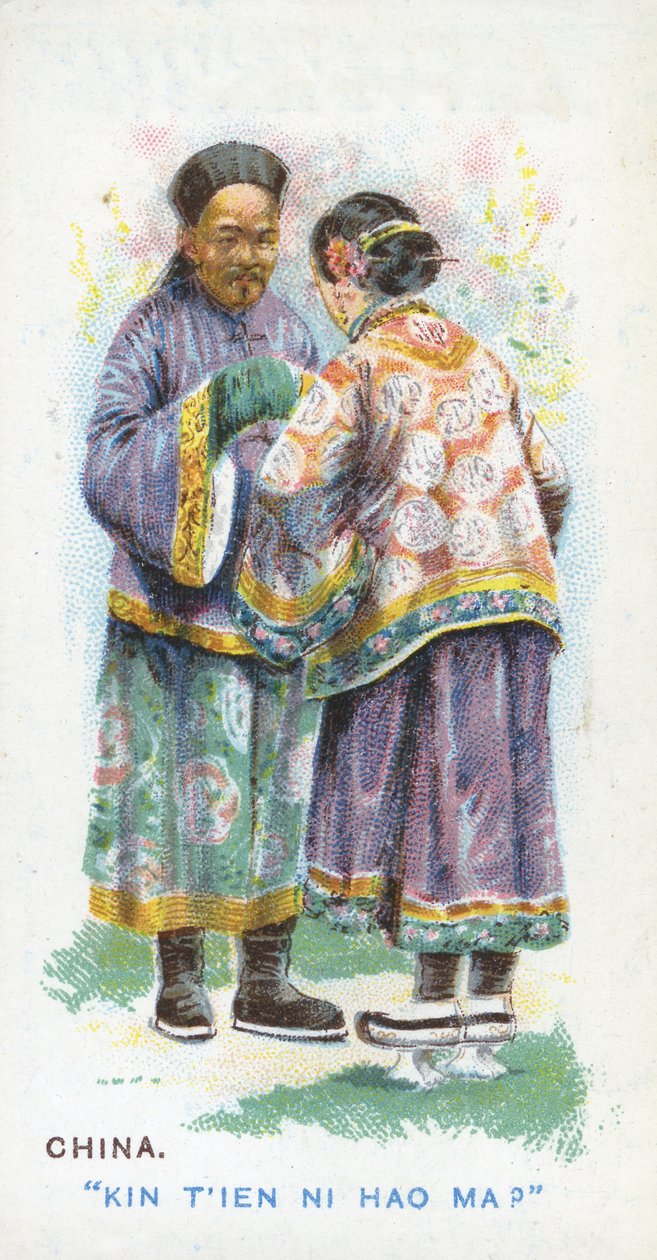 تحية عرفية في الصين 1907 بواسطة مدرسة اللغة الإنجليزية