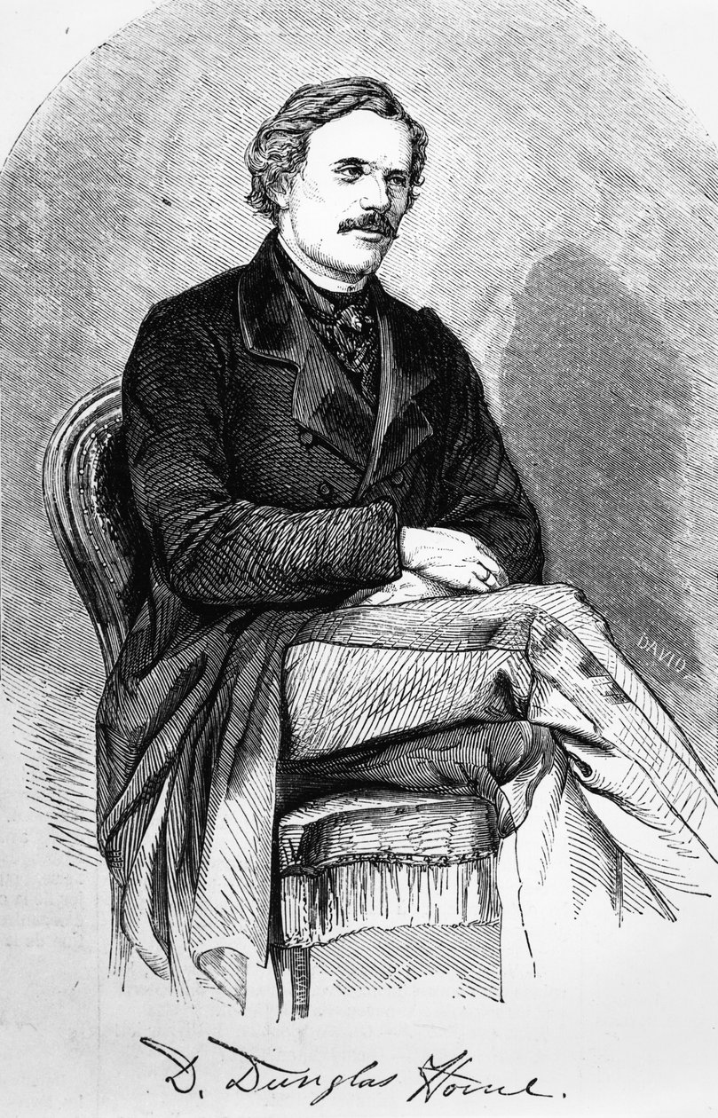 دانيال دونجلاس هوم ، c.1857 بواسطة مدرسة اللغة الإنجليزية