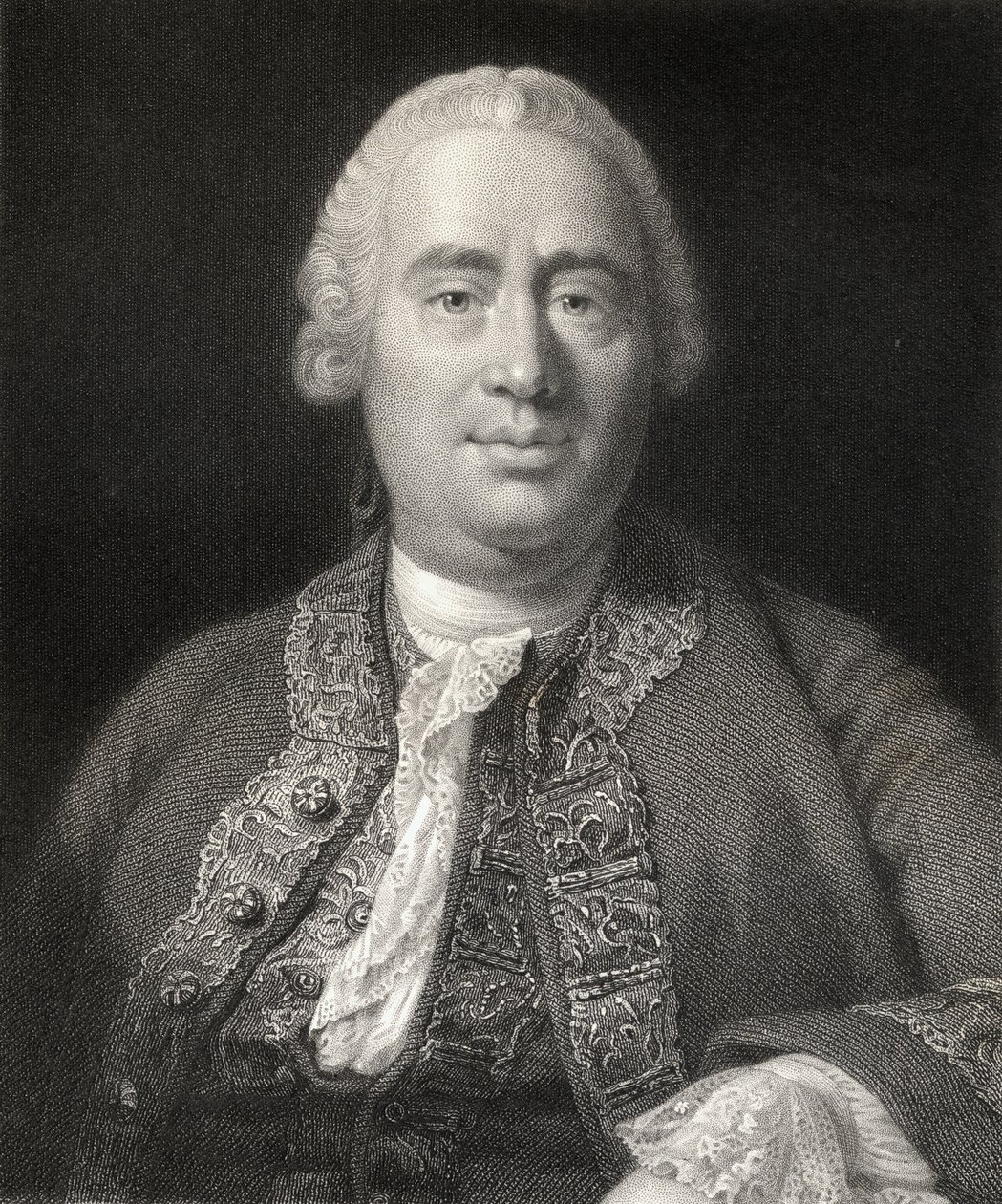 ديفيد هيوم (1711-76) بواسطة مدرسة اللغة الإنجليزية