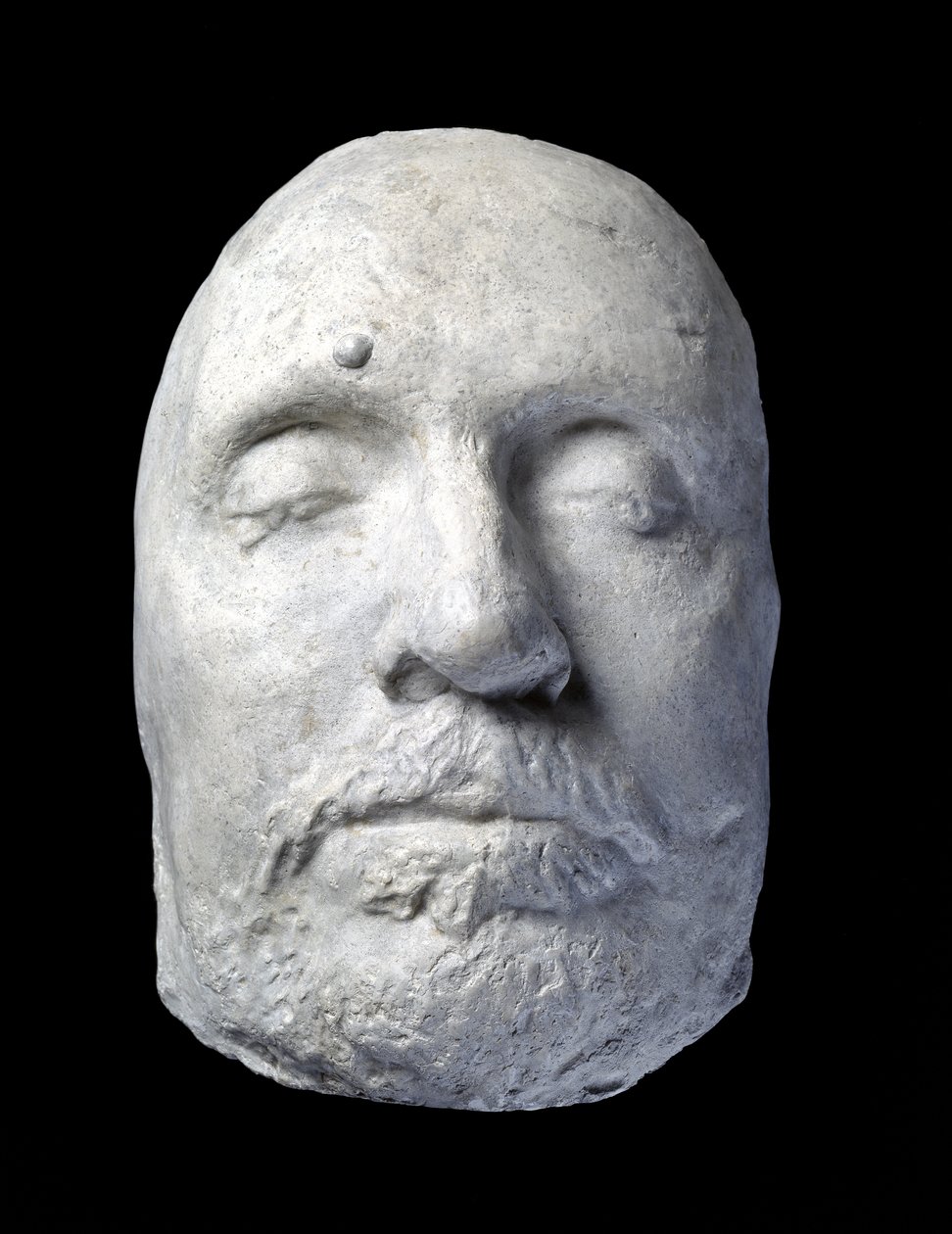 قناع الموت لأوليفر كرومويل ، 1658 (جص) بواسطة مدرسة اللغة الإنجليزية