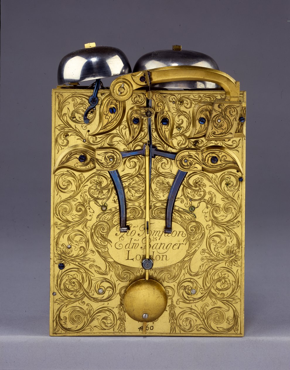تفاصيل The Barnard Tompion ، Tompion and Banger ، لندن ، رقم 460 ، ساعة القوس المذهلة ، حوالي 1708 بواسطة مدرسة اللغة الإنجليزية