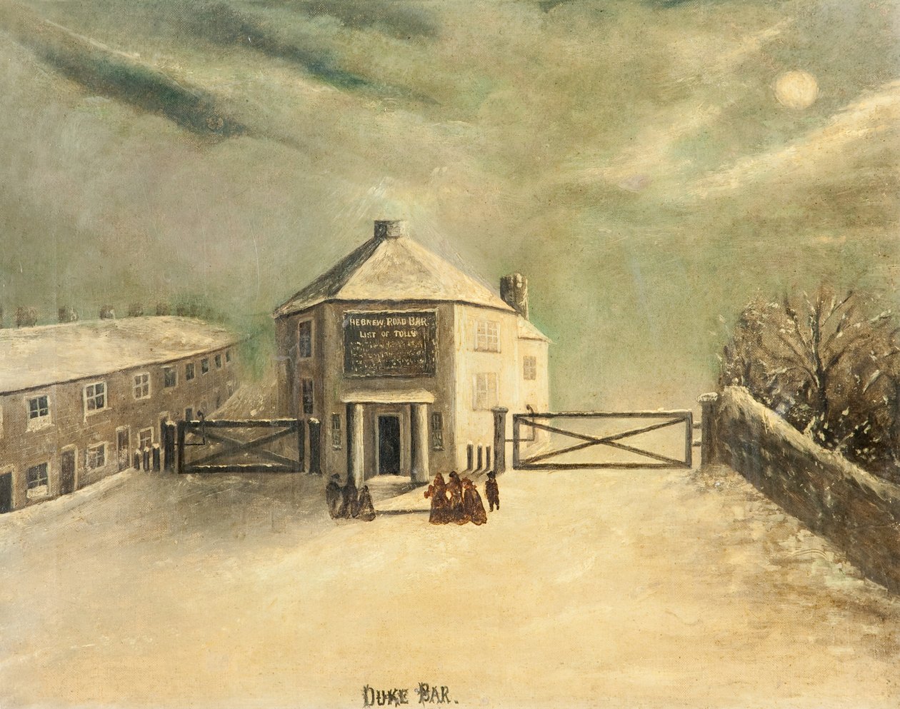 دوق بار ، بيرنلي ، c.1850 بواسطة مدرسة اللغة الإنجليزية