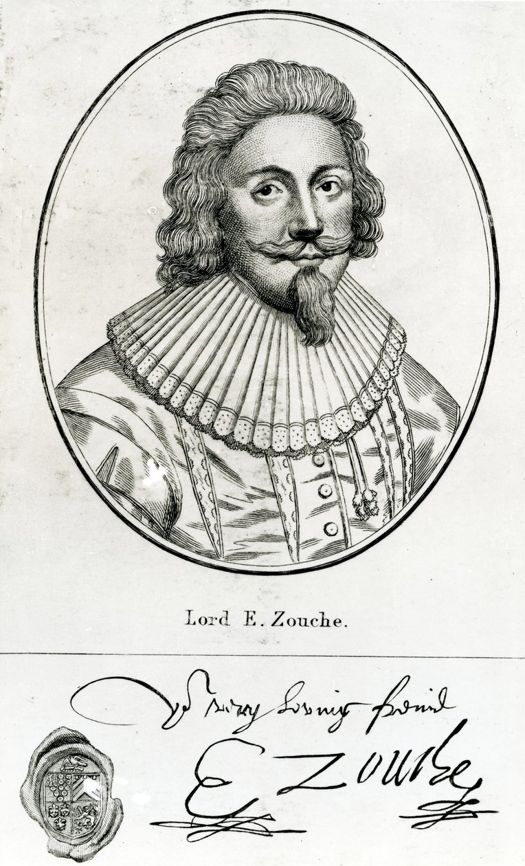 إدوارد لا زوش (1556-1625) بواسطة مدرسة اللغة الإنجليزية