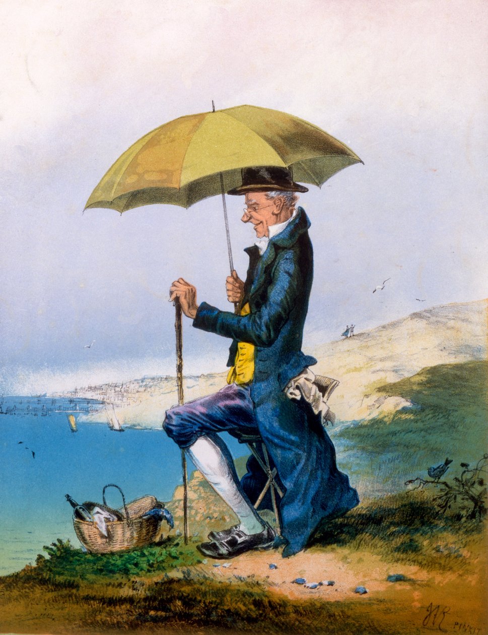 ثماني ساعات في Seaside لثلاثة شلن ، طبعه أ. كونكانين ، 1873 بواسطة مدرسة اللغة الإنجليزية