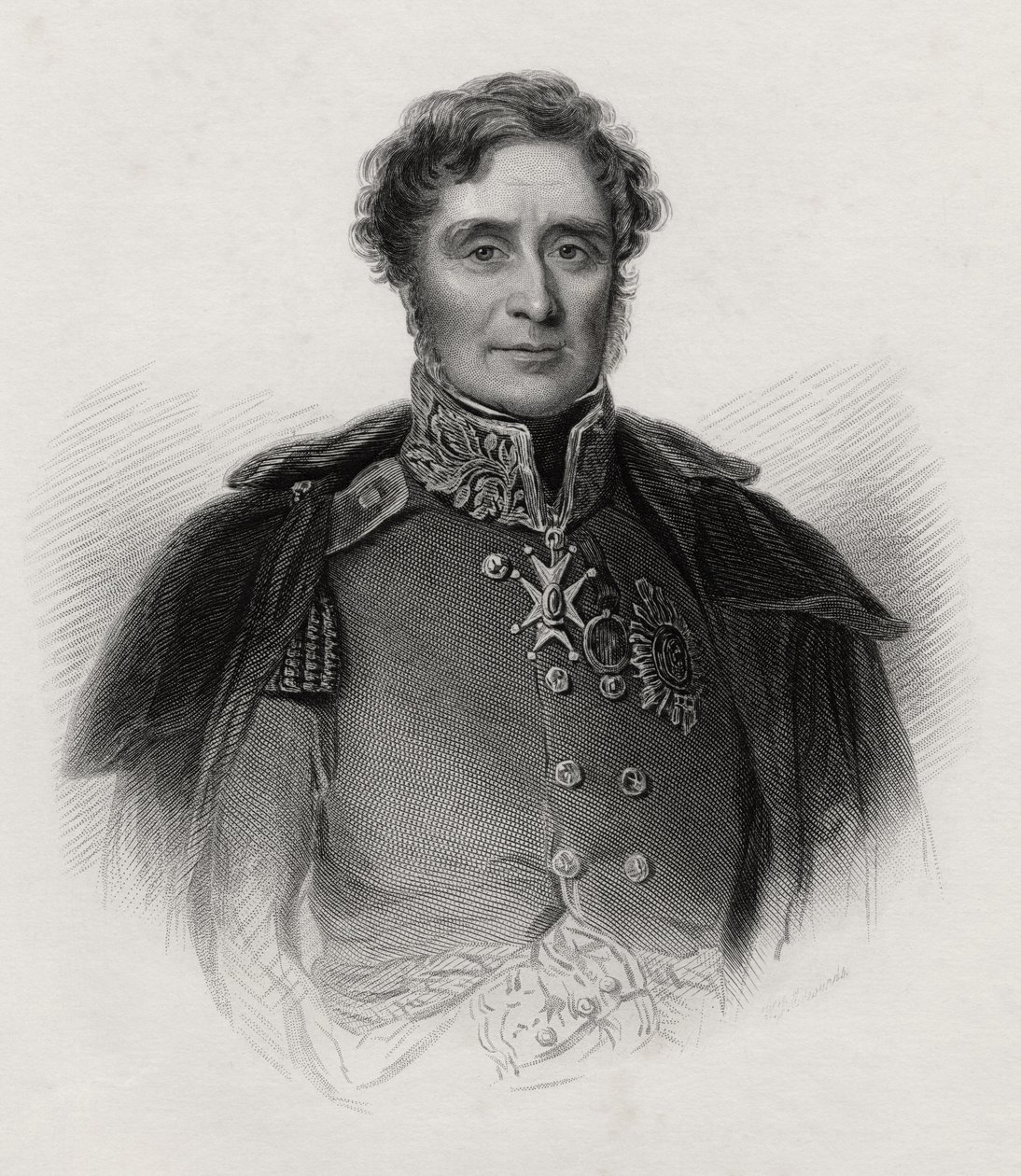 فيتزروي جيمس هنري سومرست (1788-1855) ، البارون راجلان الأول بواسطة مدرسة اللغة الإنجليزية