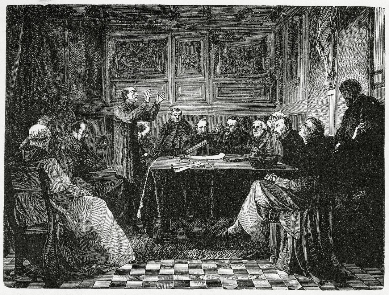 تشكيل وسام اليسوعيين في 1540 ، 1882 بواسطة مدرسة اللغة الإنجليزية