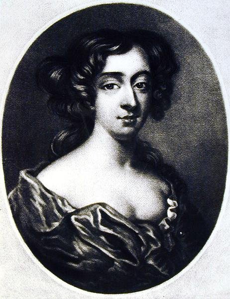 فرانسيس تيريزا ستيوارت (1647-1702) دوقة ريتشموند ، صورة توضيحية من صور الشخصيات اللامعة في التاريخ البريطاني التي نقشها ريتشارد إيرلوم (1743-1822) وتشارلز تورنر (c.1775-1857) بواسطة مدرسة اللغة الإنجليزية