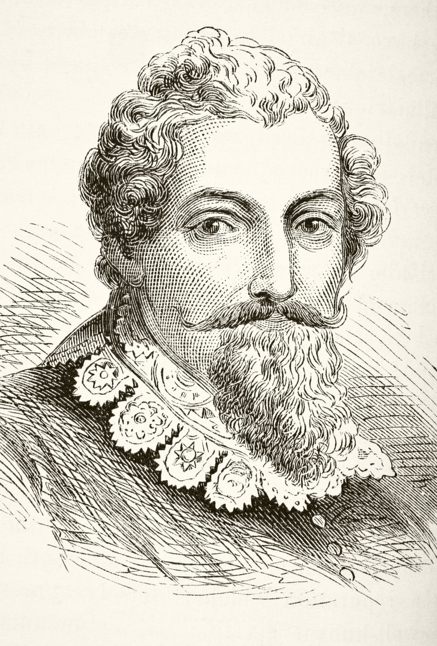 فرانسيس بومونت ، "التاريخ الوطني والمحلي لإنجلترا" بقلم ويليام هيكمان سميث أوبري (1858-1916) نشر لندن ، c.1890 بواسطة مدرسة اللغة الإنجليزية