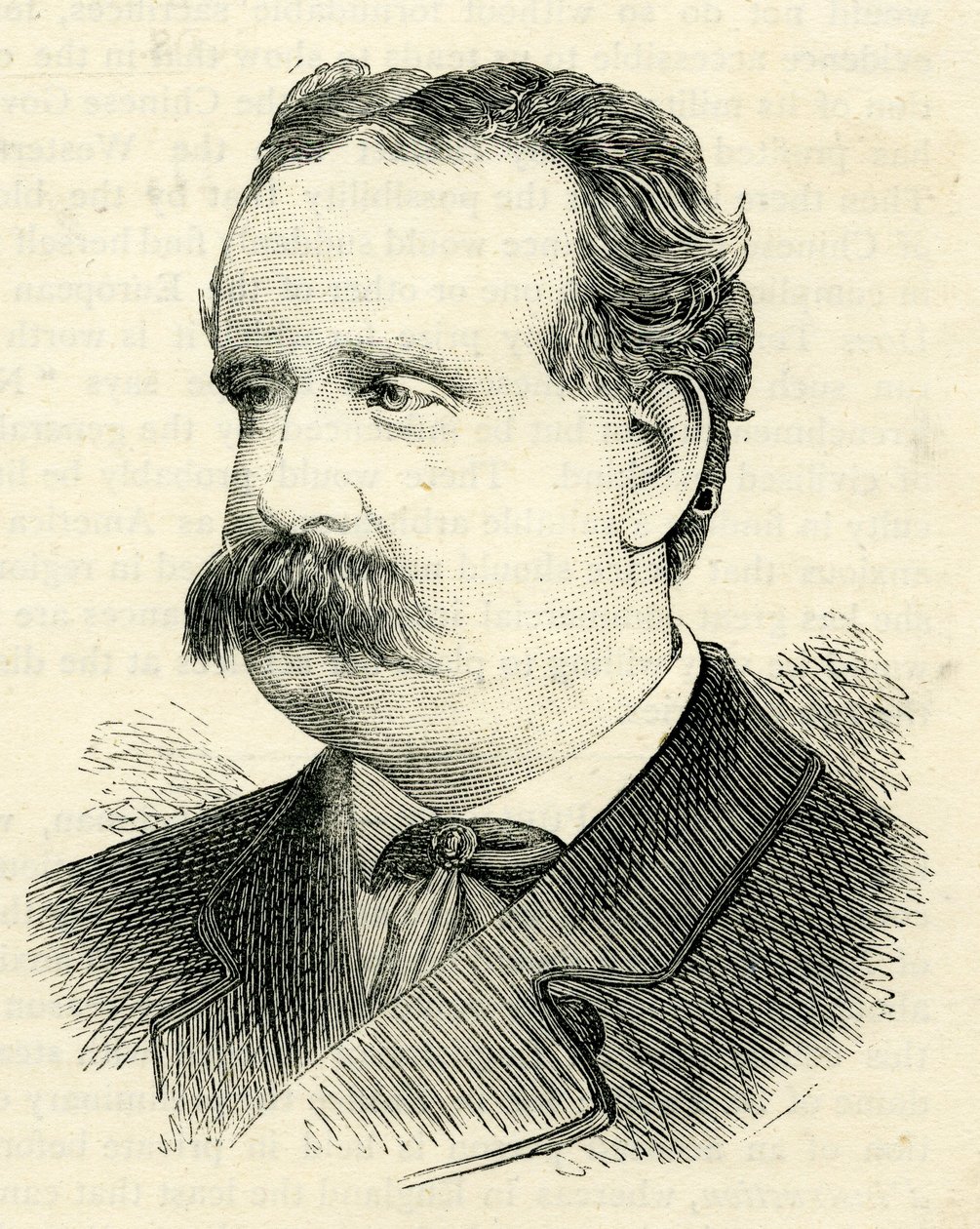 فرانك Vizetelly (1830-1883) رسم توضيحي من The Graphic December ، 1883 بواسطة مدرسة اللغة الإنجليزية