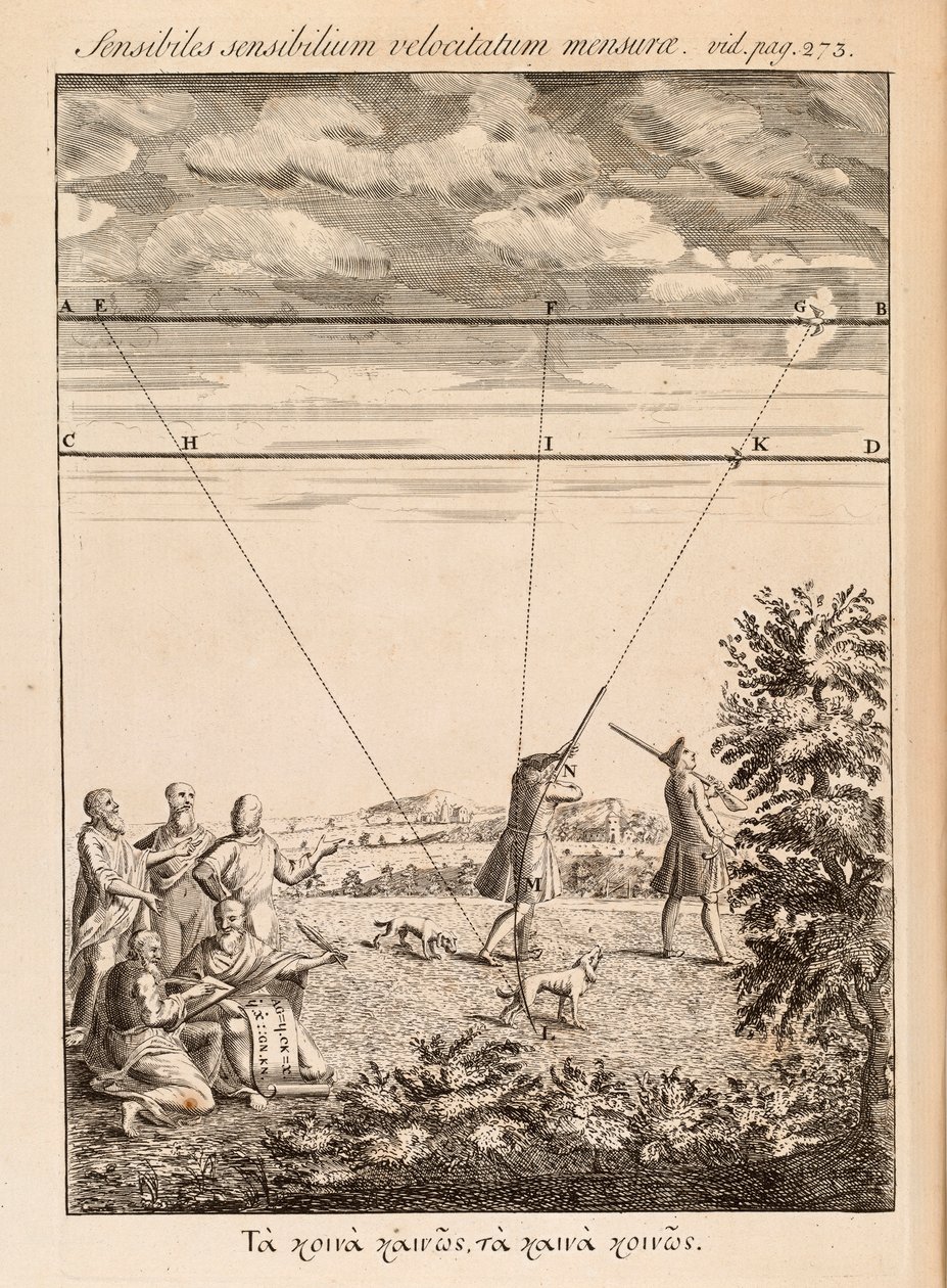 صورة من سلسلة طريقة Fluxons و Infinite من إسحاق نيوتن ، لندن ، 1736 بواسطة مدرسة اللغة الإنجليزية