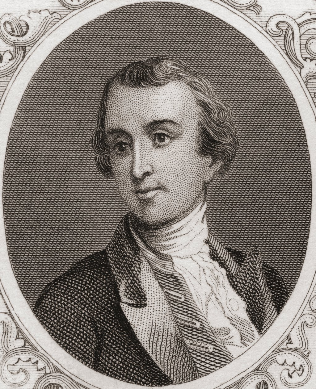 General Joseph Reed (engraving) بواسطة مدرسة اللغة الإنجليزية