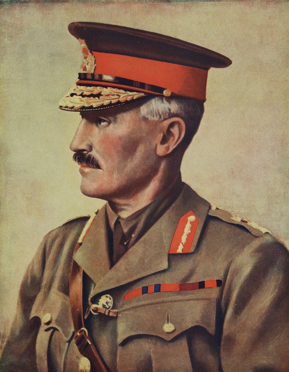 الجنرال السير هنري سينكلير هورن ، 1914-1919 بواسطة مدرسة اللغة الإنجليزية