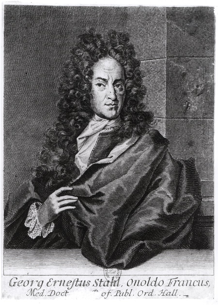 جورج إرنست ستال (1660-1734) بواسطة مدرسة اللغة الإنجليزية