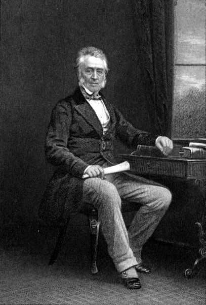 جورج غروت (1794-1871) (نقش) بواسطة مدرسة اللغة الإنجليزية