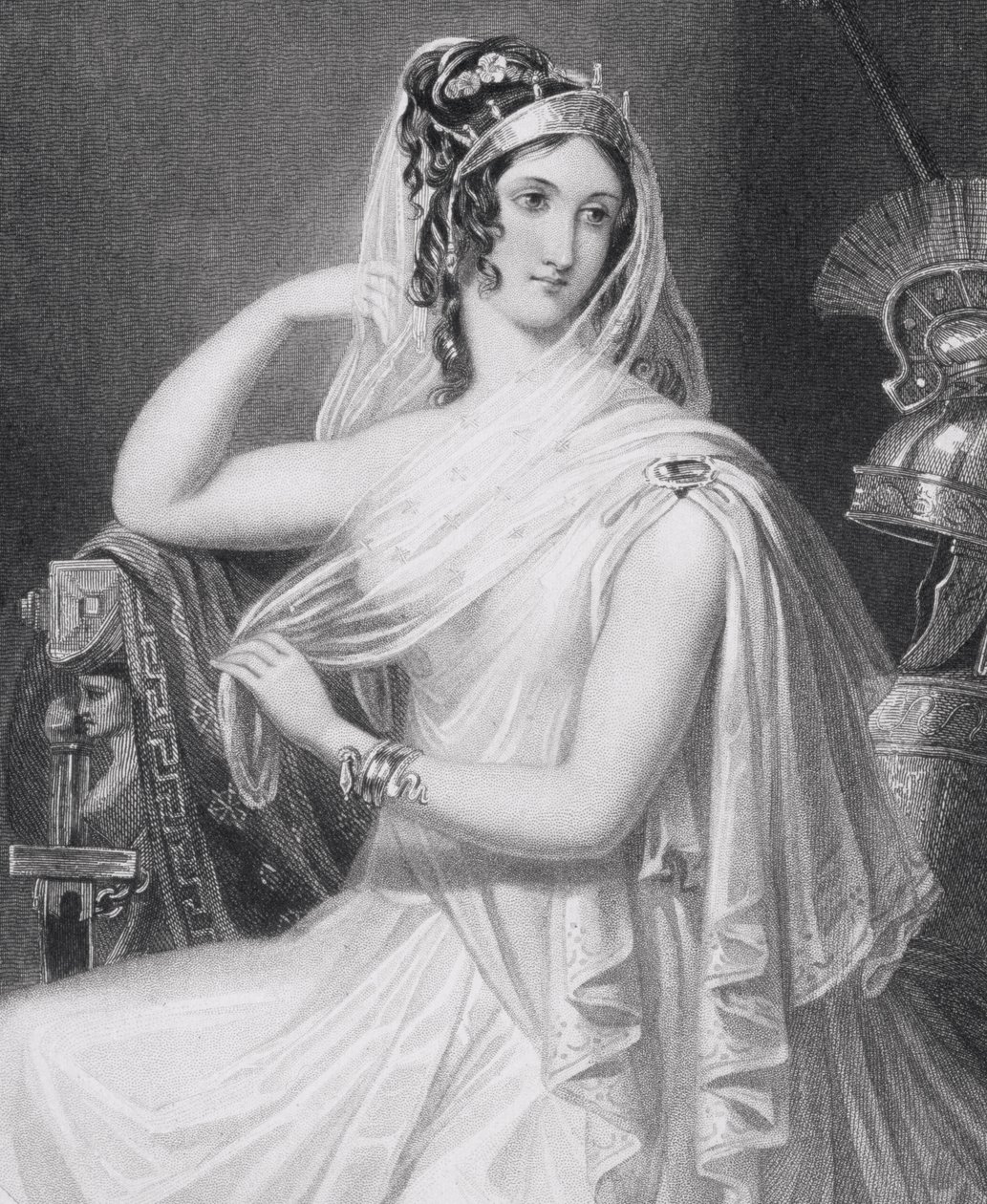 هيلين تروي ، c.1845 بواسطة مدرسة اللغة الإنجليزية