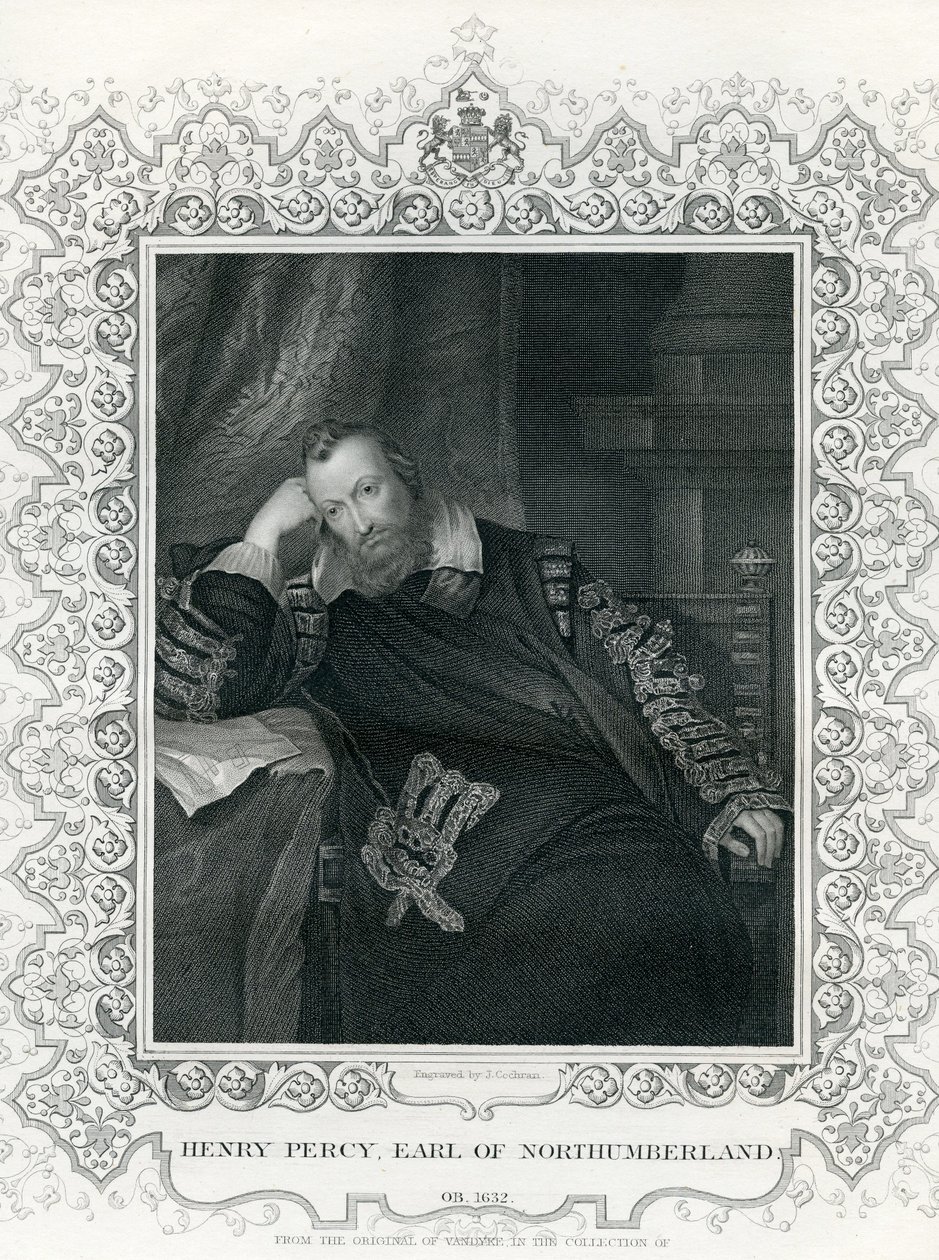 هنري بيرسي ، إيرل التاسع من نورثامبرلاند (1564-1632) بواسطة مدرسة اللغة الإنجليزية