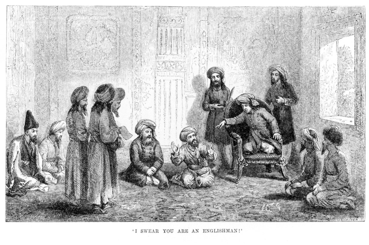 أقسم بأنك رجل إنجليزي: تم إخفاء المؤلفين في هرات ، من رحلات في آسيا الوسطى ... في ... 1863 ، 1864 بواسطة أرمينيوس فامبيري بواسطة مدرسة اللغة الإنجليزية