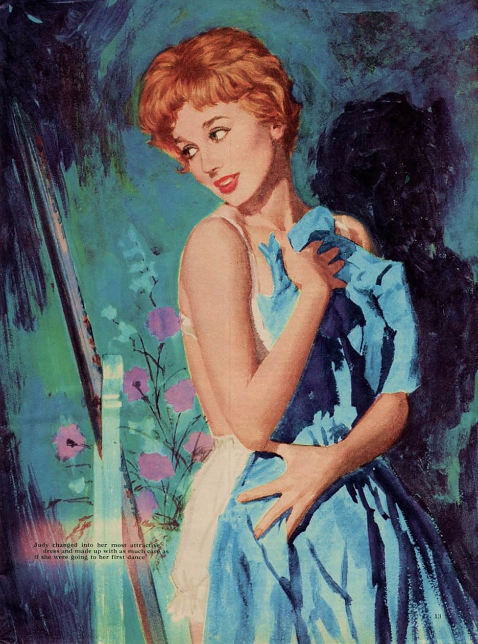 رسم توضيحي من مجلة "Woman