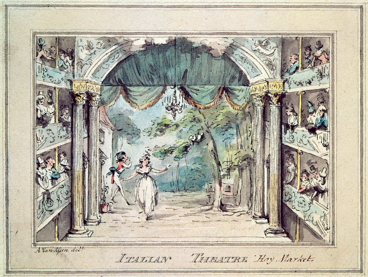 Italian theatre, Haymarket بواسطة مدرسة اللغة الإنجليزية