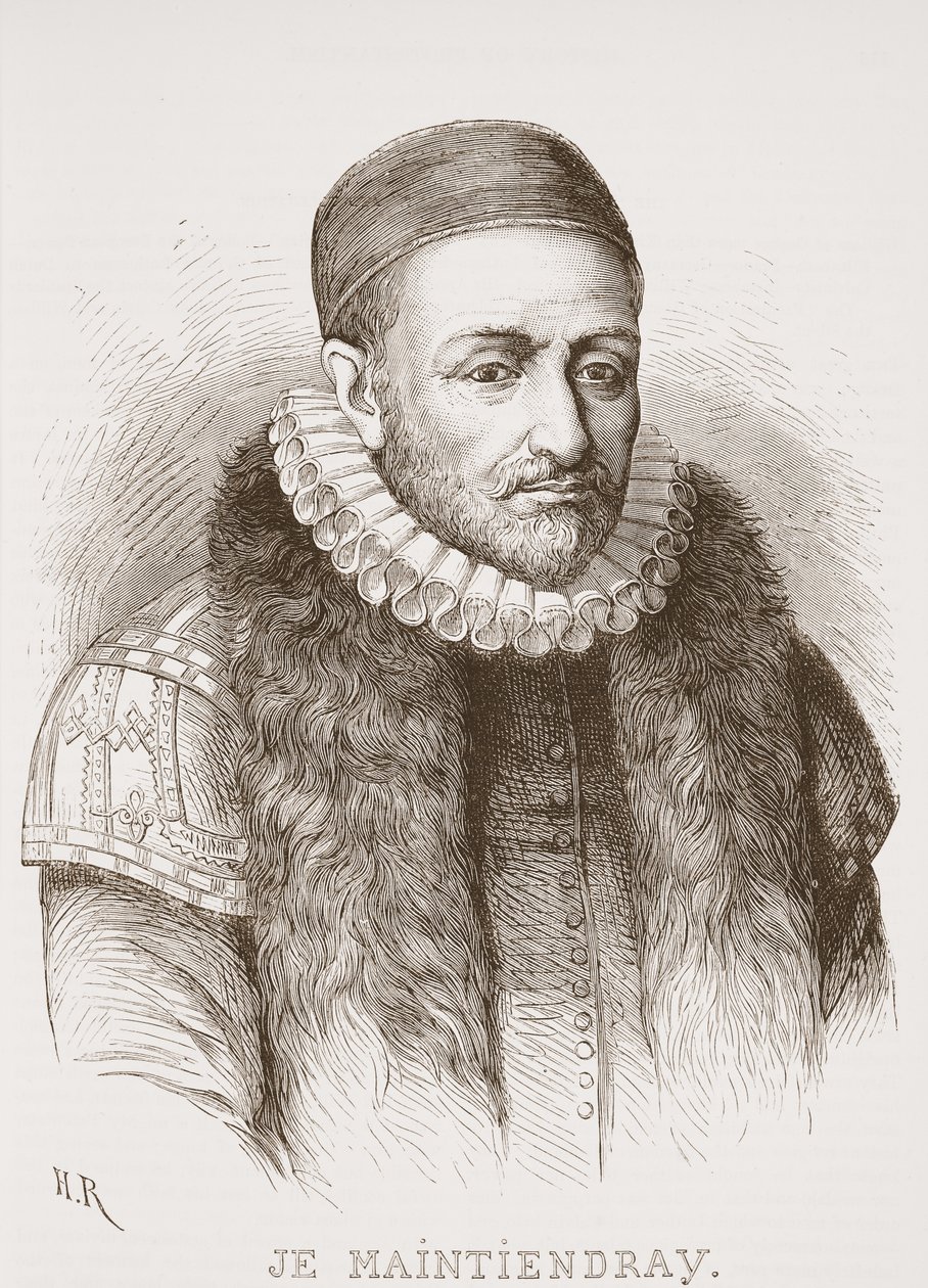 Je Maintiendray ، توضيح من تاريخ البروتستانتية بقلم جيمس أيتكين ويلي (1808-1890) ، حانة. 1878 بواسطة مدرسة اللغة الإنجليزية