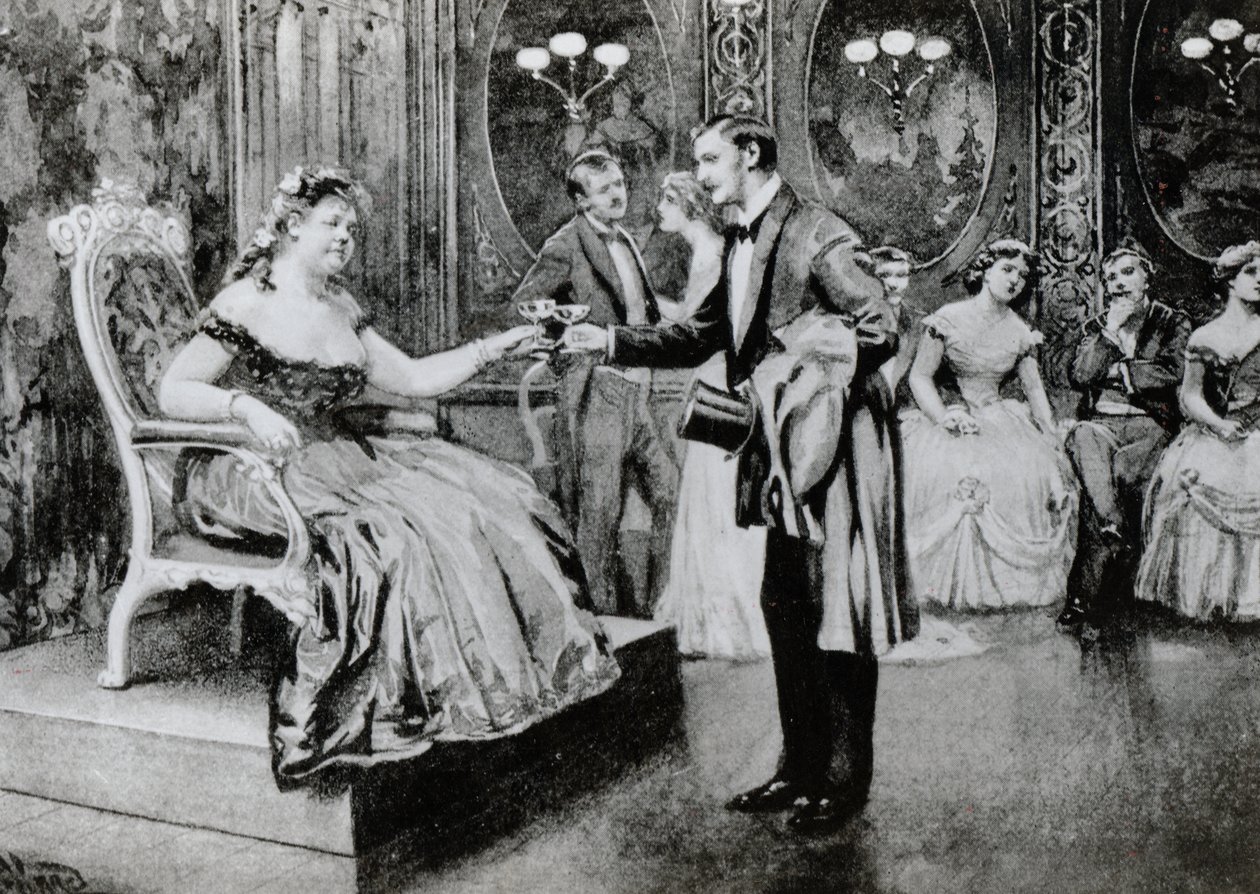 Kate Hamilton&39;s Night-House (litho) بواسطة مدرسة اللغة الإنجليزية