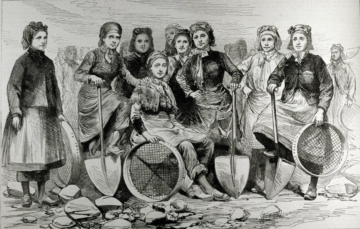 لانكشاير بيت-برو للنساء ، من "أخبار لندن المصورة" ، 28 مايو 1887 (النقش) بواسطة مدرسة اللغة الإنجليزية