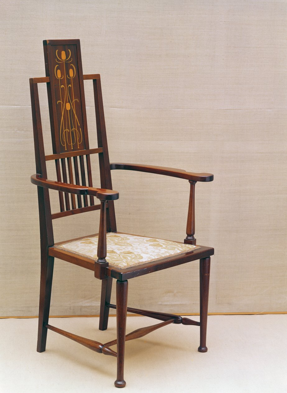 كرسي Liberty & Co. (satinwood) بواسطة مدرسة اللغة الإنجليزية
