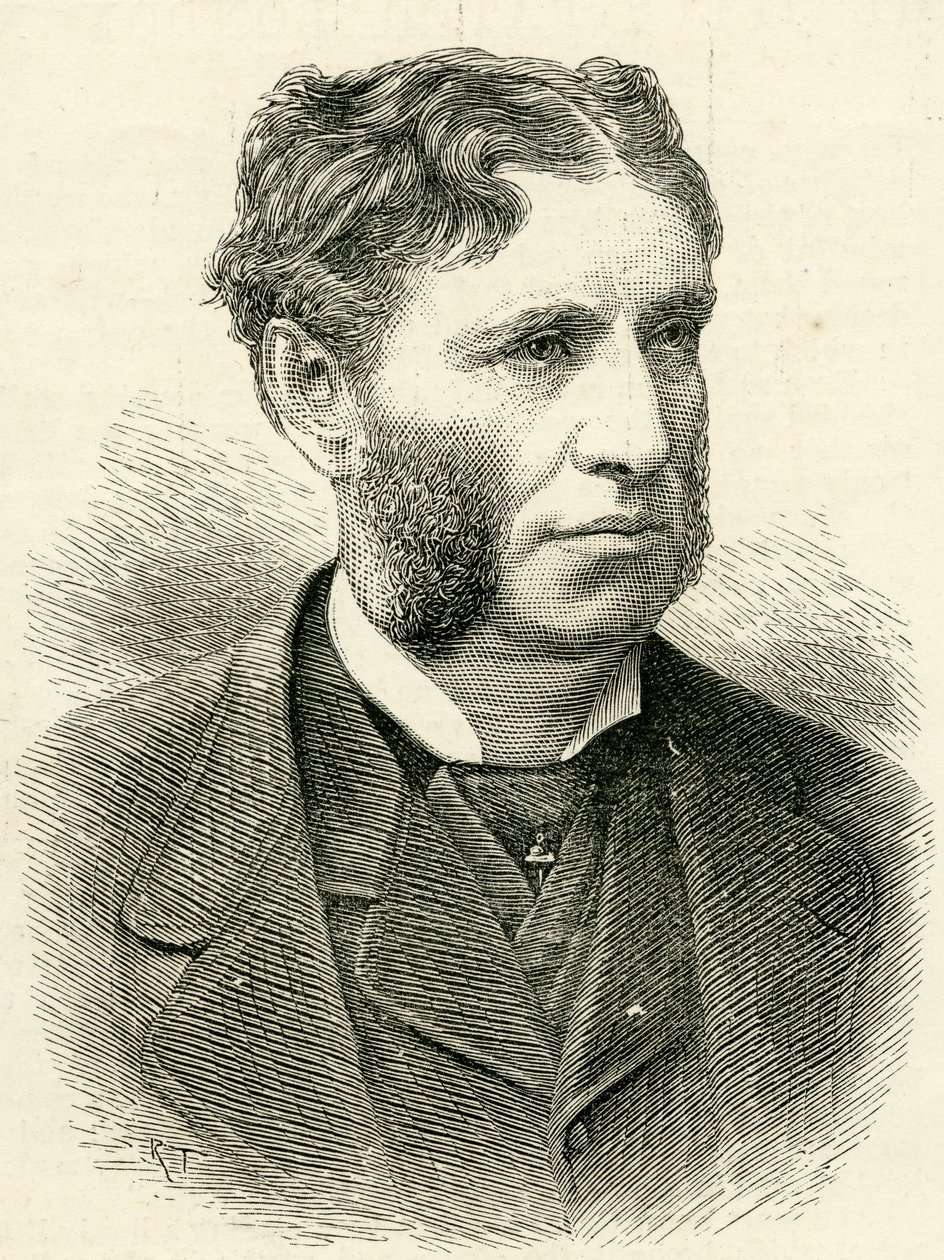 ماثيو أرنولد (1822-1888) من أخبار لندن المصورة 21 أبريل 1888 بواسطة مدرسة اللغة الإنجليزية