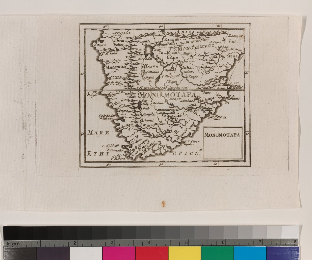 مونوموتابا ، 1681 بواسطة مدرسة اللغة الإنجليزية