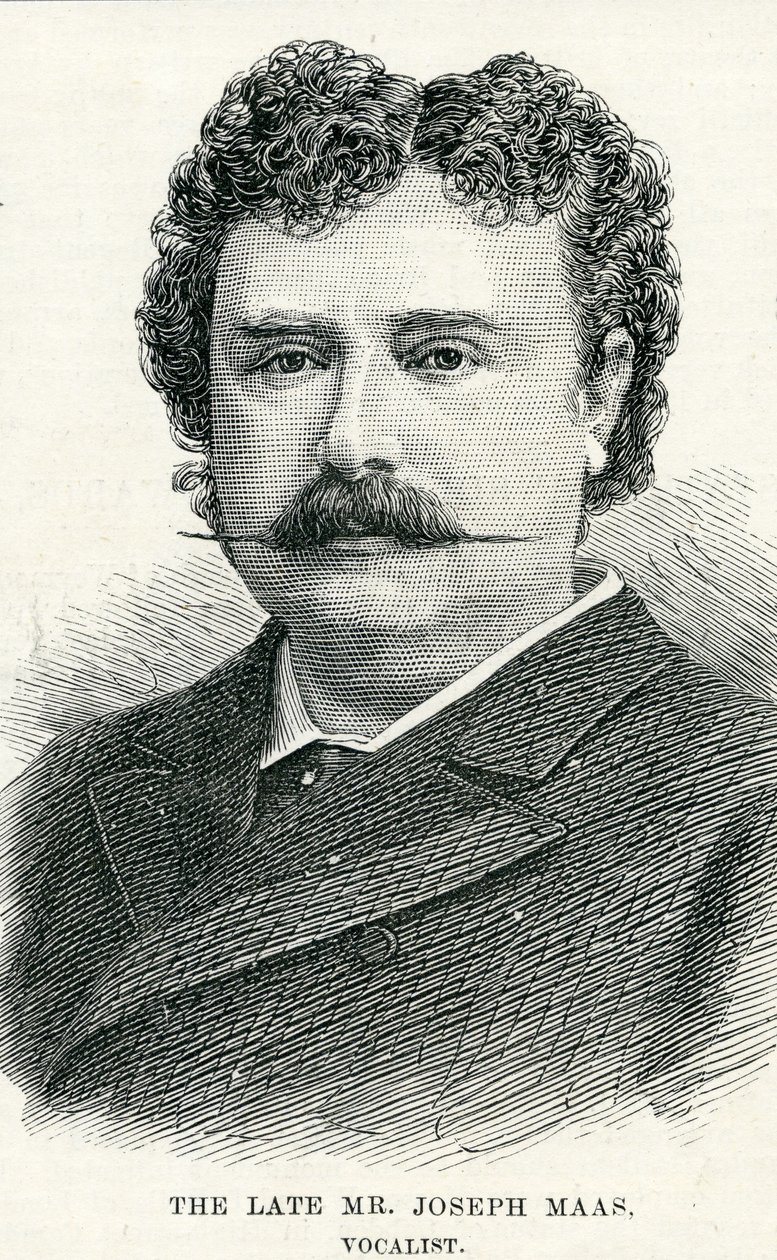السيد جوزيف ماس (1847-1886) ، رسم توضيحي للرسم بواسطة مدرسة اللغة الإنجليزية