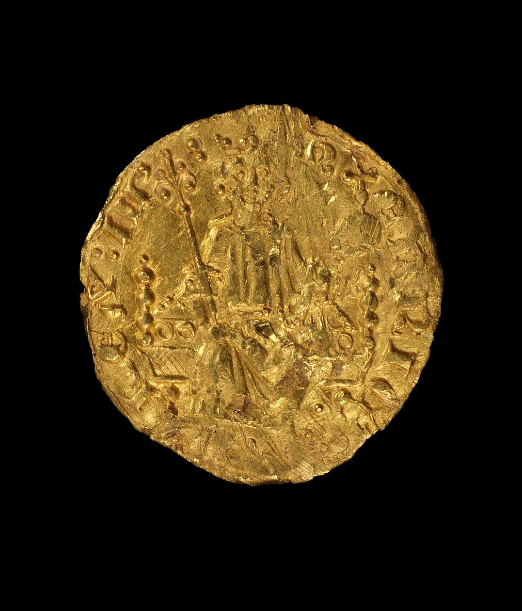 بيني للملك هنري الثالث ، 1257-58 (ذهبي) (انظر أيضًا 429894) بواسطة مدرسة اللغة الإنجليزية