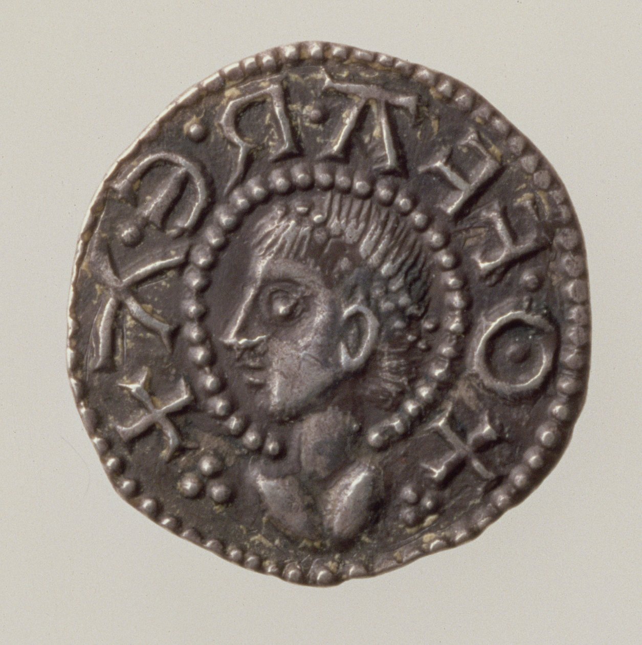 بيني أوفا ، ملك ميرسيا ، 757-96 (الوجه) (الفضة) (للخلف انظر 168072) بواسطة مدرسة اللغة الإنجليزية