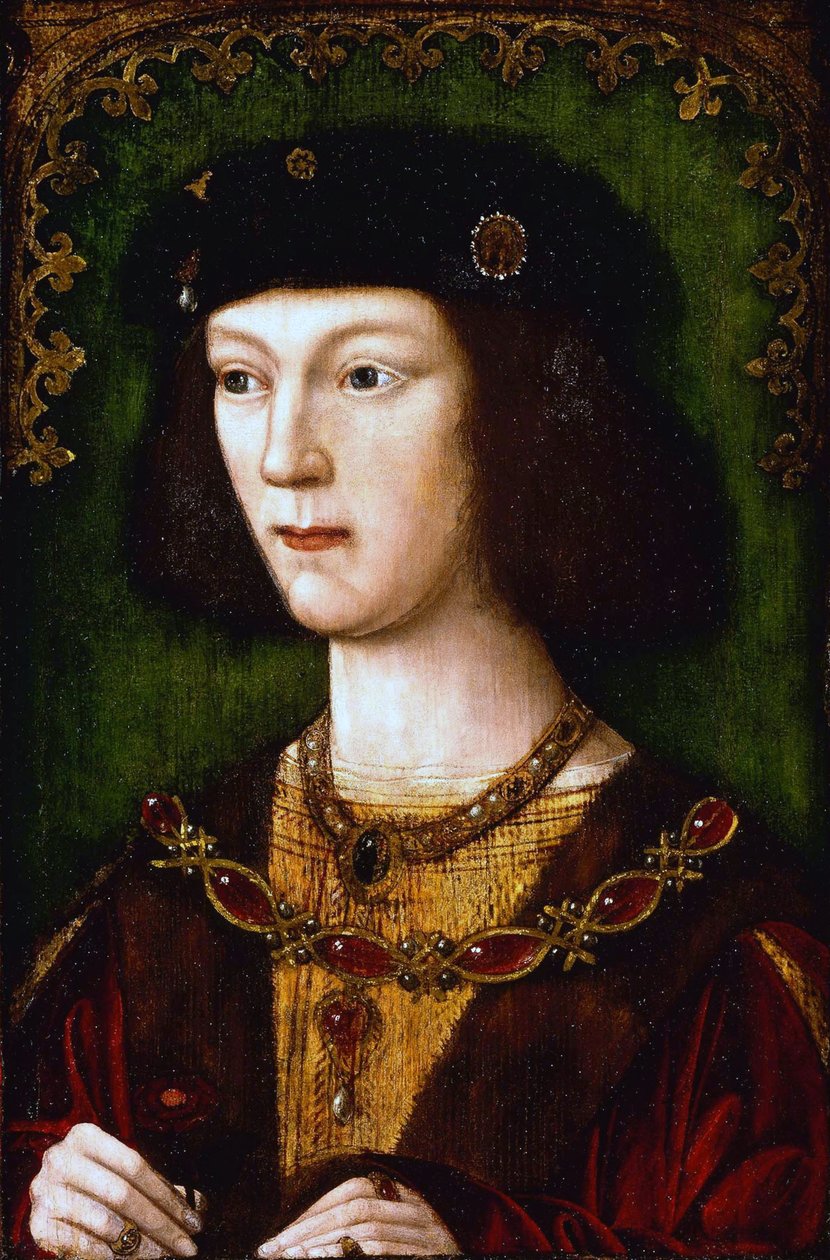 "" صورة للملك هنري الثامن ملك إنجلترا (1491-1547) "" لوحة من المدرسة الإنجليزية حوالي 1513 متحف دنفر للفنون بواسطة مدرسة اللغة الإنجليزية