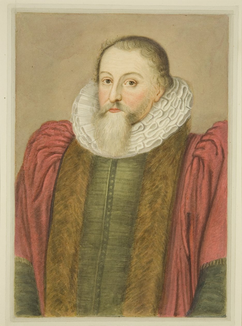 Portrait of Alderman Whitson (watercolor on paper) بواسطة مدرسة اللغة الإنجليزية