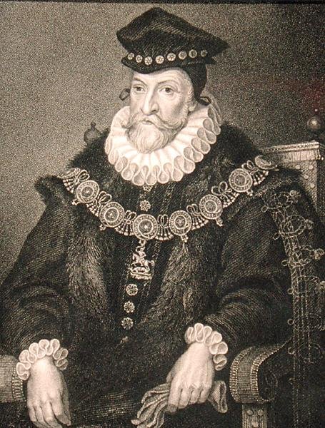 صورة لإدوارد كلينتون (1512-1584) ، من "لوحات لودج البريطانية" بواسطة مدرسة اللغة الإنجليزية