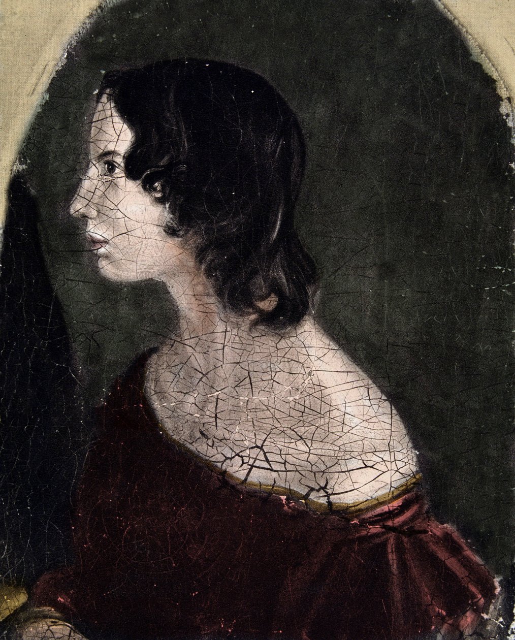 صورة للشاعرة والكاتبة البريطانية إميلي جين برونتي (1818-1848) معرض الصور الوطني بواسطة مدرسة اللغة الإنجليزية