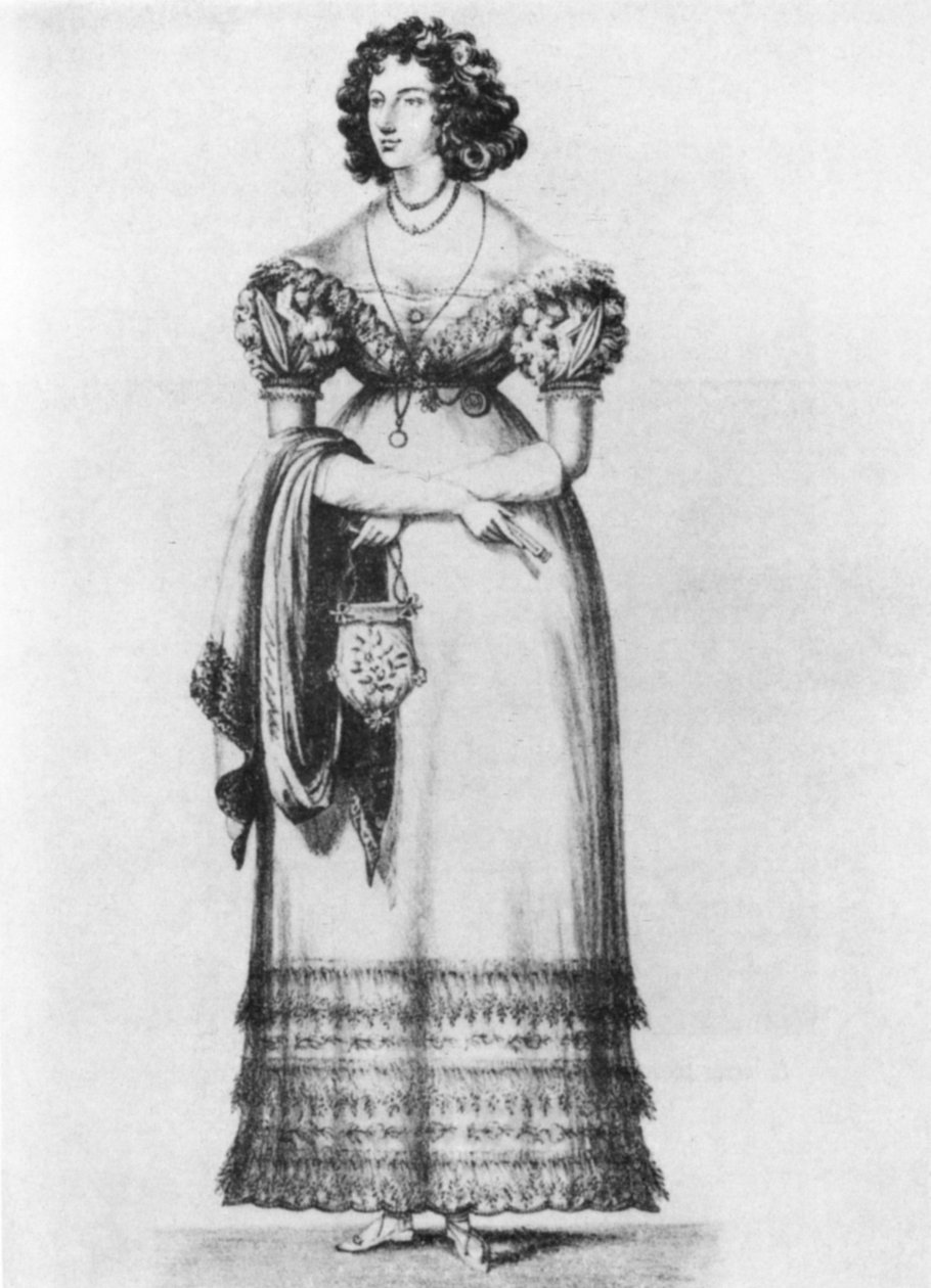 صورة هارييت ويلسون (1789-1846) بواسطة مدرسة اللغة الإنجليزية