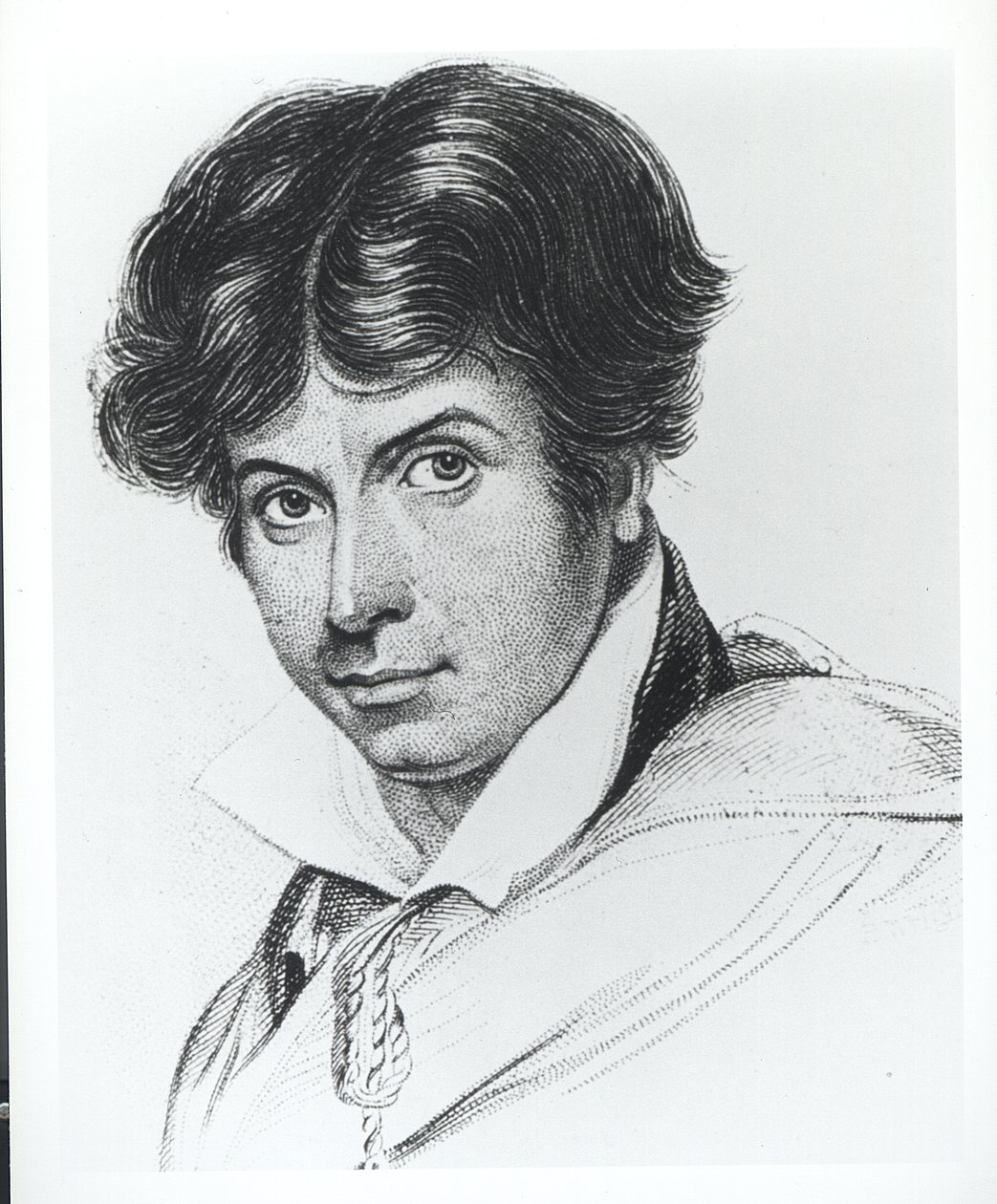 صورة لجيمس هنري لي هانت (1784-1859) بواسطة مدرسة اللغة الإنجليزية