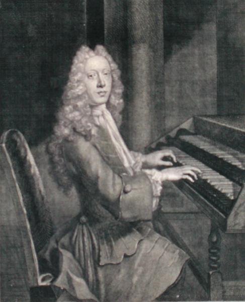 صورة لجون روبنسون (1682-1762) نقشها جورج فيرتو (1684-1756) (نقش) بواسطة مدرسة اللغة الإنجليزية