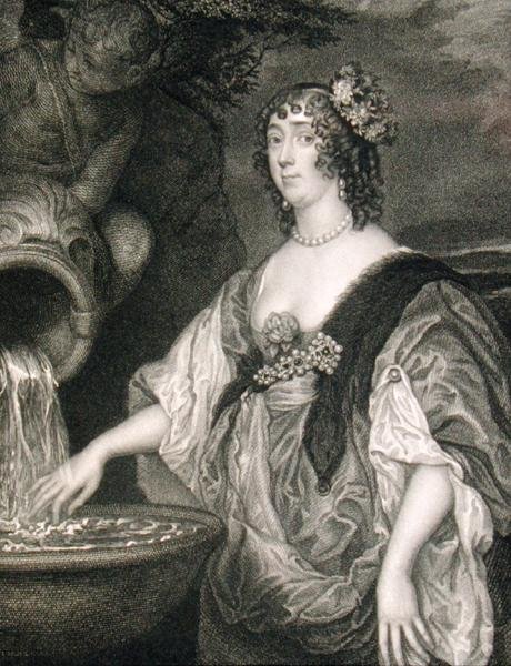 صورة لوسي هاي (1599-1660) ، من "صور لودج البريطانية" بواسطة مدرسة اللغة الإنجليزية