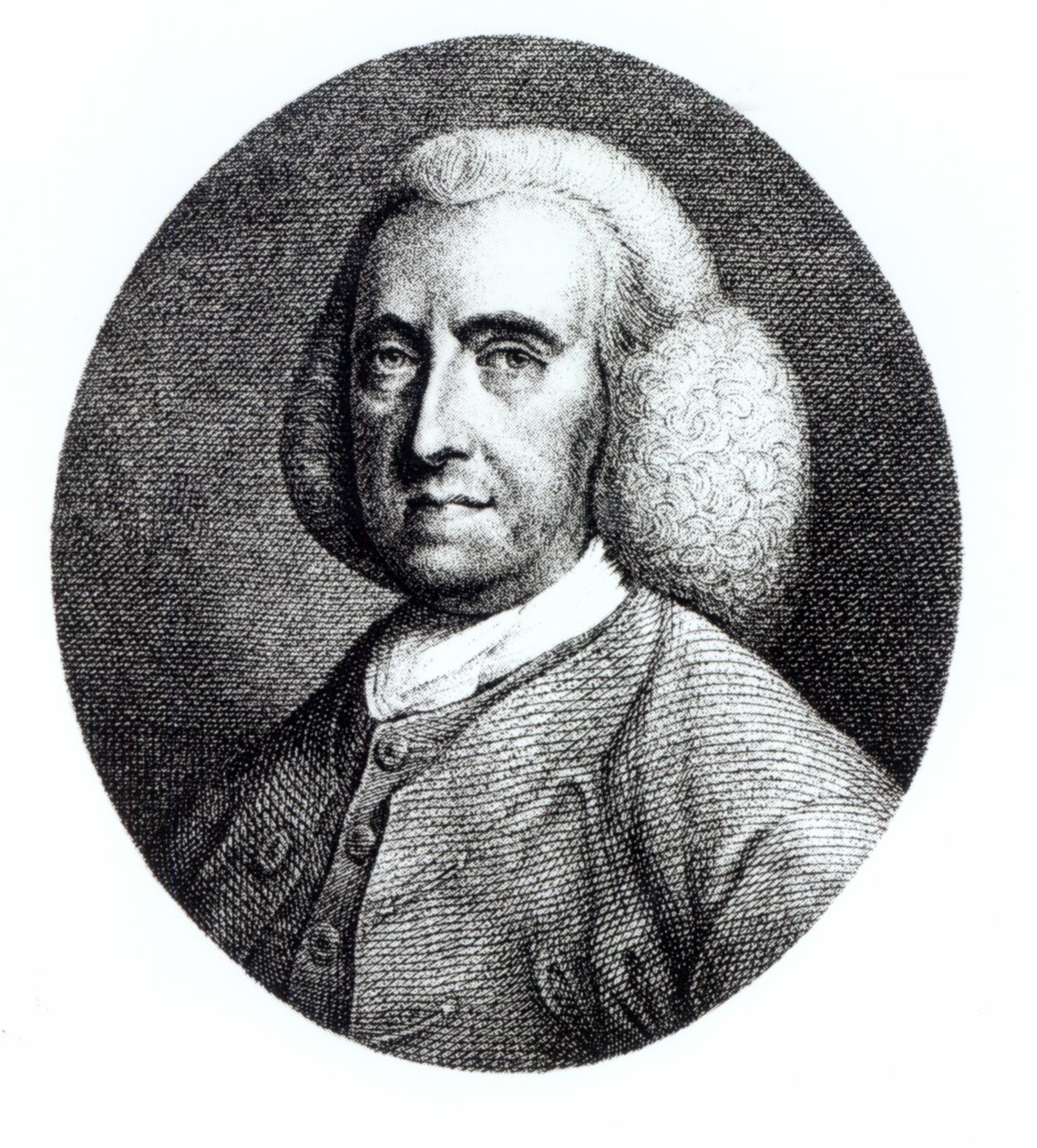 صورة بيتر كولينسون (1694-1768) بواسطة مدرسة اللغة الإنجليزية